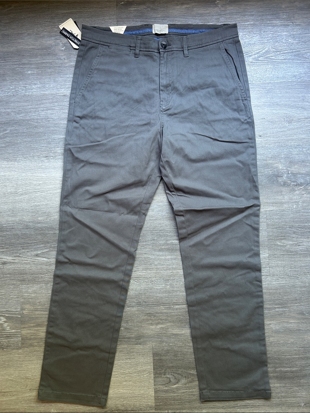 Civil Society The Perfect Chino Nielsen Men's Charcoal Gray Pants Size 33x32 NWT